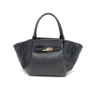 Genuine leather handbag, Made in Italy