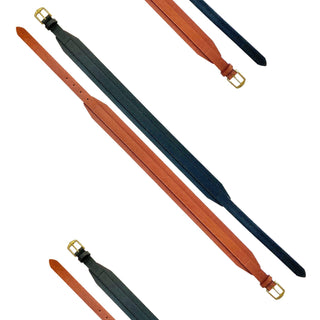 Full Grain, Genuine Leather Contour Belt