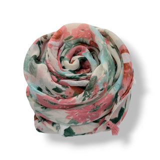 Vintage Rose Square Scarf