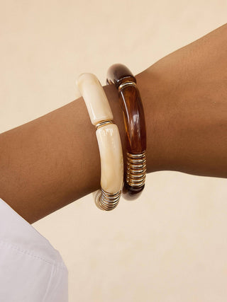 Cove Chunky Resin Bangle