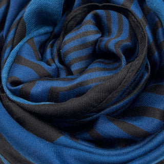 Big maze monogram printed scarf