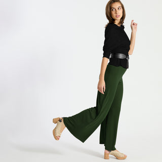 Stress Less Top 3/4 Sleeve Lightweight Black