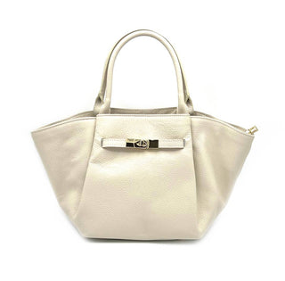 Genuine leather handbag, Made in Italy