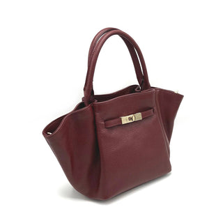 Genuine leather handbag, Made in Italy