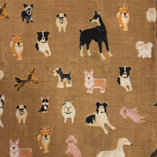 Puppy Print Fall Scarf