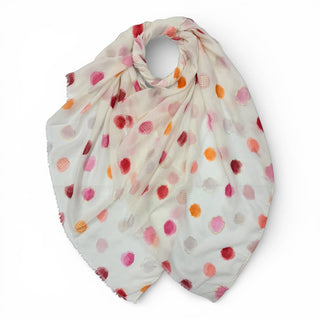 Summer Polka Lightweight Scarf