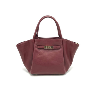 Genuine leather handbag, Made in Italy