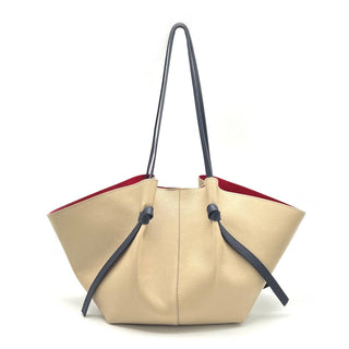 Genuine Leather Shopper Handbag