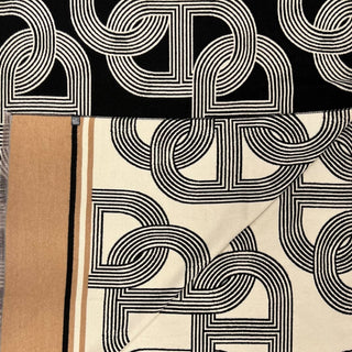 Cashmere blend chain link scarf