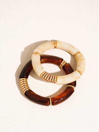 Cove Chunky Resin Bangle