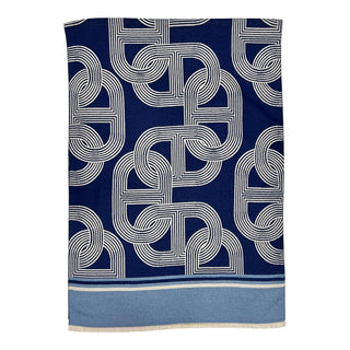 Cashmere blend chain link scarf