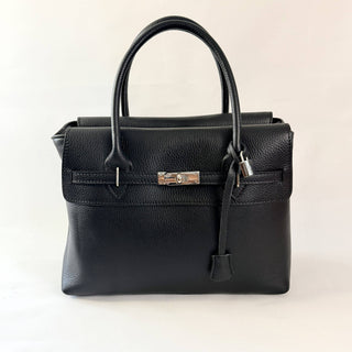 The Work Horse Genuine Italian Leather 6-Compartment Tote handbag