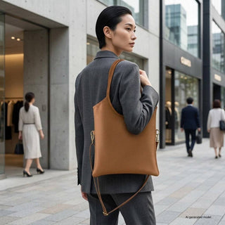 Italian Genuine Leather Tote Bag