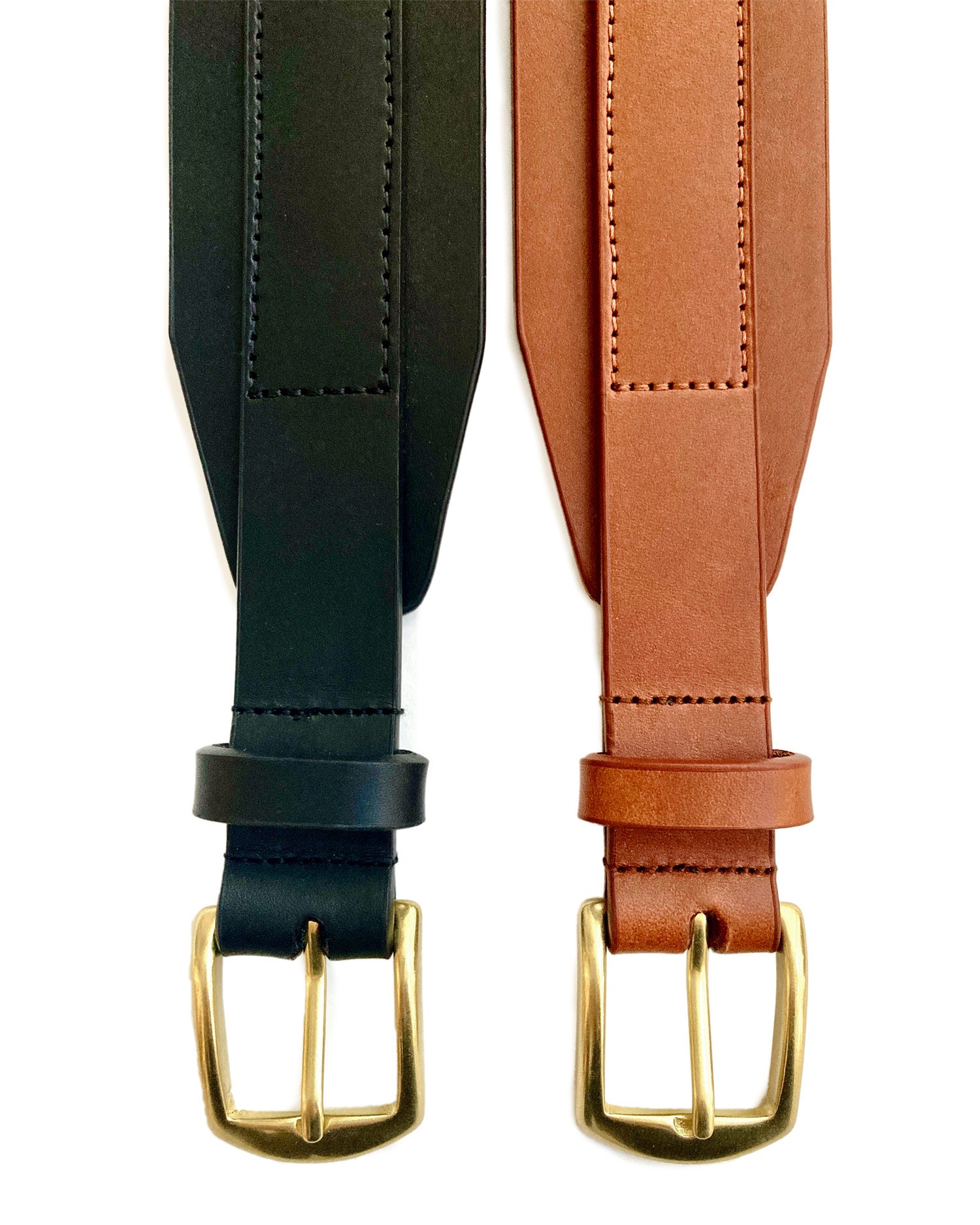 Genuine Leather Contour Belt